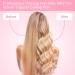 Mini 3 Barrel Curling Iron - 1/2 Inch Beach Waves Wand for Travel | Dual Voltage Ceramic Tourmaline Crimper - Pink - Lightweight & Easy to Use - Buy Online on GoSupps.com