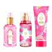 Hybrid & Company Women Pink Heart 3 Pcs Gift Set 50ml-Perfume&100ml-Mist&80ml-Shower Gel - Buy Online on GoSupps.com