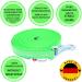 Twinkys Dog Style Tow Leash - 20mm Wide 50m Neon Green Rubberized for Dogs up to 50kg - Made in Germany - Buy Online on GoSupps.com