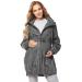 Be Mammy Women's Maternity Jacket BE20-213 8 Grey