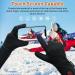 ThxToms Heated Gloves Liners - Ultra-Thin Hand Warmers for Men and Women - Touchscreen Winter Gloves for Hiking, Skiing, Riding, and Cycling - Medium Black - Buy Online on GoSupps.com