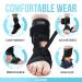 JJ CARE AFO Foot Drop Brace - Unisex Adjustable Ankle Brace for Improved Walking Gait and Achilles Tendon Pain Relief - Black - Buy Online on GoSupps.com