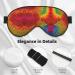 Buy Tie Dye Hippies Soft Sleep Eye Mask | Breathable Travel Eye Patch for Relaxation - Buy Online on GoSupps.com
