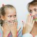 120 Pcs Girls Press On Fake Nails - Short Full Cover Artificial Nail Tips for Children | Sweet Girl Nail Art Decoration - Buy Online on GoSupps.com