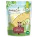 Organic Old Fashioned Cornmeal, 2.5 Pounds - Non-GMO, Whole Grain, Finely Ground Meal, Vegan, Kosher, Bulk Yellow Milled Maize, Great for Baking Cornbread, Pancakes, and Tortillas. Made in USA