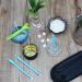 CandMak Candle Wick Kit - 60pcs Thick Candle Wicks with Stickers, Holders, and Tags for Candle Making - Buy Online on GoSupps.com