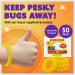 Superband Mosquito Repellent Bracelets - Pack of 50, Deet-Free, Long-Lasting Waterproof Bug Repellent Bands for Adults & Kids - Yellow - Buy Online on GoSupps.com