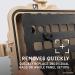 Pelican 1650 Case Molle Panel - 016500-5200-110 | Secure Attachments for 1650 Case - Buy Online on GoSupps.com