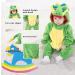 Doladola Unisex Baby Dragon Hooded Romper - 6-12 Months | Toddler's Jumpsuit & Pajama Outfit - Buy Online on GoSupps.com