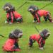 Dog Raincoats Waterproof Dog Hooded Raincoat Coat Rain Jacket for Dogs Dog Raincoat With Hood Lightweight Adjustable Outdoor Rain Poncho Rain Gear Jumpsuit for Small Medium Dog-XXXXL-Red - Buy Online on GoSupps.com