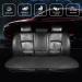 ZATOOTO Rear Car Seat Cover - Waterproof PU Leather Seat Mat for Back Seat Protection - Anti-Slip & Comfortable - Black - Buy Online on GoSupps.com