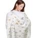 GroBro7 Baby Nursing Cover For Breastfeeding Adjustable Still Poncho made of cotton silent scarf with bones breathable auto -seat sky for mother baby outdoor essentials (rainbow) white