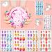 432 Kids Unicorn Press on Nails Set - Full Cover Short False Nails Stickers with Pre Glue for Girls | Children's Gift & Christmas Nail Decoration - Buy Online on GoSupps.com