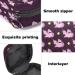 Stylish Women's Napkin Storage Bag - Fairytale Pink Unicorn Pattern | Portable Menstrual Cup & Bandage Organizer - Buy Online on GoSupps.com