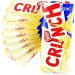 Nestle CRUNCH Pack of 8 white chocolate and crinkled rice sachets 100 g - Buy Online on GoSupps.com