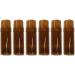 (5) Empty Clear Plastic Deodorant Containers (Brown) - 2.2 Oz Cylinders - Buy Online on GoSupps.com