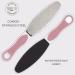 Wonder Pedi Double-Sided Foot File - Emery & Stainless Steel Callus Remover for Feet - Professional Foot Scrubber Dead Skin & Heel Scraper - Foot Rasp for Cracked Heels Repair - Buy Online on GoSupps.com