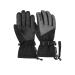 Reusch men's outset R-TEX XT with wrist loop and waterproof membrane Pleasant warm ski gloves snow hand shoes black / black melange 10.5