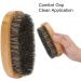 Pocket Mustache and Beard Brush Beard Styling Brushes Soft Bamboo Comfortable Massage Beard Hair Beauty Brush for Men and Women - Buy Online on GoSupps.com