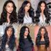 BARSDAR 50cm Long Wavy Clip-In Hair Extensions - Thick Natural Black Synthetic Hair for Women - 5 Pieces Set - Buy Online on GoSupps.com