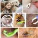 Starfa Lab Tick Removal Tool Set - 7PCs Plastic Lever & Stainless Steel Tweezers for Dogs Cats & Humans - Buy Online on GoSupps.com
