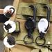 Outdoor Automatic Retractable Wire Rope Keychain - Heavy Duty Anti-Theft Tactical Keyholder for Camping, Fishing, Hunting - Black - Buy Online on GoSupps.com