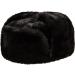 BELEON Russian Fur Ushanka Trapper Hat - Medium Black | Winter Hat for Men and Women - Buy Online on GoSupps.com