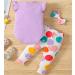 Koonde Baby Girl Clothes 3-Piece Outfit Set | Romper, Trouser & Headband | Purple & White | Newborn to 24 Months - Buy Online on GoSupps.com