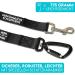 Dog is K nig 20m Drag Line for Dogs - Long Leash with Grip Cushion & Safety Carabiners - Ideal for Dog Training - Includes eBook - Buy Online on GoSupps.com