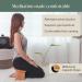 Mindful & Modern Folding Meditation Bench - Portable Kneeling Stool for Meditation, Yoga, Praying - Small Size with Locking Hinges - Buy Online on GoSupps.com