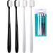 Extra Soft Toothbrush, Nano Toothbrush For Sensitive Gums, Extra Soft Toothbrushes Adult Sensitive Teeth Manual, Ultra Soft Toothbrush for Extra Protection Gum Care, Perfect for Kids & Adults (4 Pack) 4 Count (Pack of 1) Multicolor - Adults