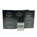 Gucci Guilty Sample Perfume MEN Guilty Guilty PARFUM Spray Pour Homme Size 1.5 ML / 0.05 (set of 3) 0.05 Fl Oz (Pack of 1)