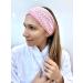 Pop Mask Pink Spa Headband | Soft Adjustable Microfiber for Skincare | Super Absorbent & Gentle on Sensitive Skin - Buy Online on GoSupps.com