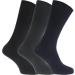 Mens Big Foot Non Elastic Diabetic Socks (3 Pairs) 12-15 Shades of Brown - Comfortable & Stylish - Buy Online on GoSupps.com