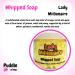 Lady Millionaire Whipped Soap Body Wash - 150g - Natural Oils and Butters - Perfume Scent - Vegan Friendly - Puddle of Wax - Made in the UK - Buy Online on GoSupps.com
