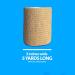 Self Adhesive Bandage Wrap - Non-Woven Breathable & Water-Resistant Vet Wrap - Stretchy Multicolor 3 x 5 Yard Rolls (6 Pack) for First Aid - Buy Online on GoSupps.com