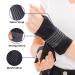 Invera Adjustable Velcro Wrist Support Brace - Unisex Compression Sleeve for Wrist Sprain Carpal Tunnel Arthritis & Tendonitis | Medium Size - Buy Online on GoSupps.com