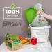 ANECO 2.6 Gallon Compostable Trash Bags - 100 Count | Extra Thick Kitchen Compost Bags for Countertop Bin - Buy Online on GoSupps.com