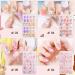 Kalolary 144 PCs Unicorn Pattern Children's Press-On Nails Set | Short Full Cover Artificial Fingernails with Nail Glue Sticker - Perfect Gift for Kids - Buy Online on GoSupps.com