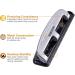 Bostitch Office Three-Hole Punch 2101 - 12 Sheet Capacity, Silver/Black - Buy Online on GoSupps.com