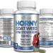 Horny Goat Weed 1590mg Extra Strength w. Maca, L-Arginine, Ginseng, Boost Performance, Stamina, Energy, Non-GMO Formula, 90 Capsules