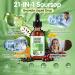 21-in-1 Soursop Graviola Liquid Drop Soursop Bitters Liquid 2000mg Organic Soursop Leaves & Fruit with 300mg Sea Moss Zinc Vitamins for Cellular Immune Skin Digestive Natural Flavor 60ML Natural Flavor 2 Fl Oz (Pack  - Buy Online on GoSupps.com