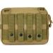 HuntVP Tactical Empty First Aid Bag | Waterproof Molle Pouch with Red Cross Patch | Emergency Kit for Camping & Outdoor | Type 3 Brown - International Shipping Available - Buy Online on GoSupps.com