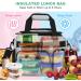 MIER Leakproof Insulated 30 Can Cooler Lunch Bag with Top Flip Lid - Grey - 18L - Buy Online on GoSupps.com