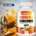 VITAMISAN Turmeric Curcumin 2100mg with Ginger & Black Pepper 2 Pack (120 Capsules Each) Herbal Supplement for General Wellness Non-GMO Made in USA - Buy Online on GoSupps.com