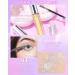 Glitter Diamond Mascara 2 Colors Silver Gold Colored Shimmer Mascara Long Lasting Waterproof Smudge-proof Sparkly Mascara Voluminous & Thickening Eyelashes Makeup for Women Party Stage Use-01+02 - Buy Online on GoSupps.com