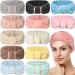 Zhehao 12 Pcs Spa Headband Microfiber Facial Headbands Elastic Makeup Headband Hair Band for Washing Face Skincare Headband Head Wrap for Women Girls Face Washing Shower Yoga Sports  12 Colors