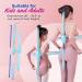 RAINCE Back Straightener Posture Corrector for Women Men Kids - Adjustable Yoga Stick for Stretching and Rehabilitation - Neck Hump and Hunchback Corrector - Buy Online on GoSupps.com