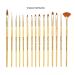 Beaute Galleria 50-Piece Nail Art Tool Kit with Pouch - Dotting Tool, Detailing Brushes, Striping Tapes - Professional Nail Art Bundle - Buy Online on GoSupps.com