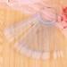 50 Pcs Clear False Nail Sticks Polish Board with Metal Split Ring - Nail Polish Practice Display Art Tips - Buy Online on GoSupps.com